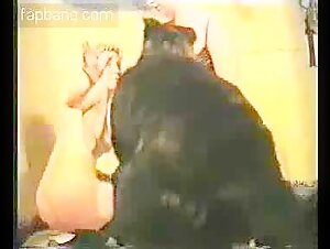 Pornographic film of a dog having sex in the zoo - zoophilia xxx video 